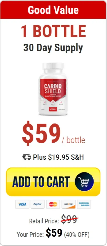 Cardio Shield price 1 bottle
